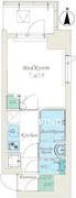 スプランディッド錦糸町2 504 間取り図