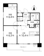 スペーシア秋葉原 1309 間取り図
