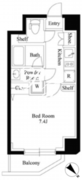 グランパセオ巣鴨2 403 間取り図