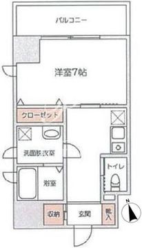 ハイツグレース 306 間取り図