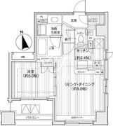 ドゥーエ銀座イースト1 303 間取り図