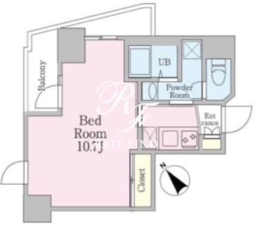 グランパセオ新宿余丁町 902 間取り図