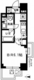 レジディア新宿イースト3 304 間取り図