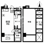 レジディア代々木2 105 間取り図