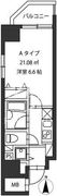 レジディア新御茶ノ水 805 間取り図