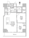レジディア三軒茶屋3 902 間取り図
