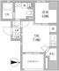 KDXレジデンス神田 301 間取り図