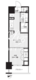 レジディア新御徒町 1304 間取り図