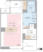 ブリリアイスト東雲キャナルコート 333 間取り図