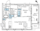 ライズ代々木3 504 間取り図