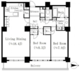 リバーポイントタワー 3502 間取り図