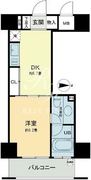 ベルファース本郷弓町 1203 間取り図