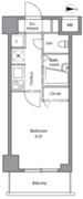 レジディア上落合 111 間取り図