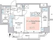 アーバネックス西新宿2 201 間取り図