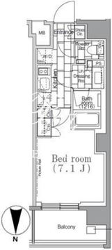 JP noie 下高井戸 204 間取り図