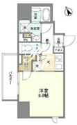 シェフルール新御徒町2 901 間取り図