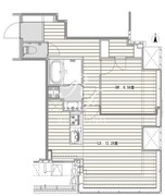 ホワイトタワー浜松町 809 間取り図
