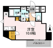 グランジット白金高輪 201 間取り図