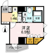 グランジット白金高輪 303 間取り図