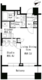 パークアクシス青山骨董通り 802 間取り図