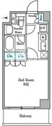 ディームス麻布狸穴町 603 間取り図 ?>