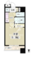アクアコート 302 間取り図