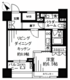 レジディア勝どき 804 間取り図