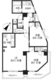 レジディア三軒茶屋2 603 間取り図