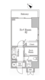 レジディア三宿 901 間取り図