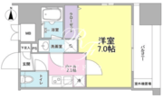 リバーレ東新宿 1003 間取り図