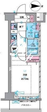 ジェノヴィア押上スカイガーデン 305 間取り図