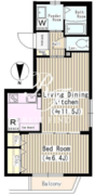 ＴＯＫＹＯ　ＦＬＡＴ 201 間取り図