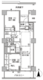 東雲キャナルコートCODAN 21-1205 間取り図