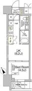 JP noie 門前仲町 403 間取り図 ?>