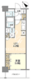 ジニア浅草 303 間取り図