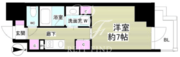 ミリアレジデンス根岸柳通り 301 間取り図