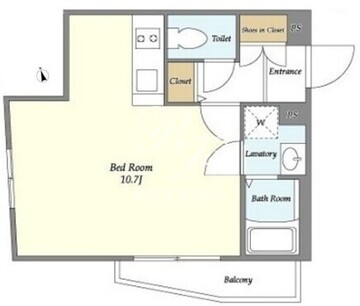 グランカーサ田端 209 間取り図