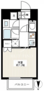 サンウッド錦糸町フラッツ 307 間取り図
