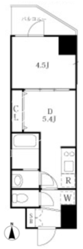 グランパセオ菊川 301 間取り図