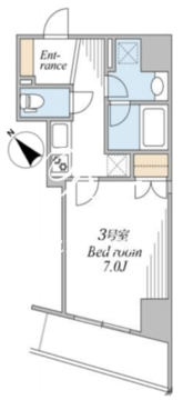 スカイグランデ押上 403 間取り図