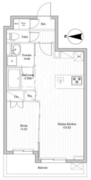 HF西巣鴨レジデンス 206 間取り図