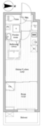 HF西巣鴨レジデンス 401 間取り図