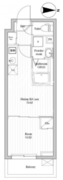 HF西巣鴨レジデンス 402 間取り図