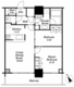 リエトコートアルクスタワー 1706 間取り図