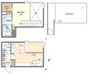 Ｃｏｅｕｒ　ｂｌａｎｃ高輪 603 間取り図