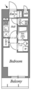エスタート品川戸越2 704 間取り図