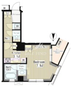 マイタワーレジデンス 1613 間取り図