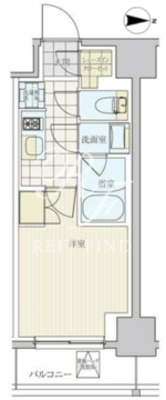 リビオメゾン戸越銀座 811 間取り図