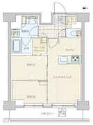 リビオメゾン戸越銀座 1406 間取り図 ?>