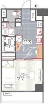 ヴェルデ東日本橋 503 間取り図